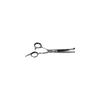 With Safety Round Tips Pet Grooming Shears Silver Pet Hairdressing Curve Scissors  Grooming