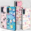 Чехол Kawaii Hello Kitty KT Cat для Samsung Galaxy A03 A04s A20 A30 A20e A70 A70s A50 A40 A30s A50s A20s A10s Черная крышка для телефона