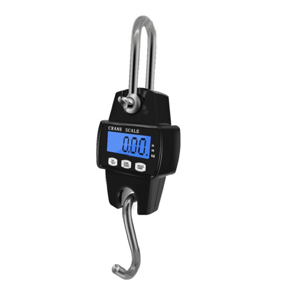 Портативные Весы Балансир Сверхмощные Электронные Весы Крановые Весы 300 кг ЖК-Дисплей Цифровые Весы