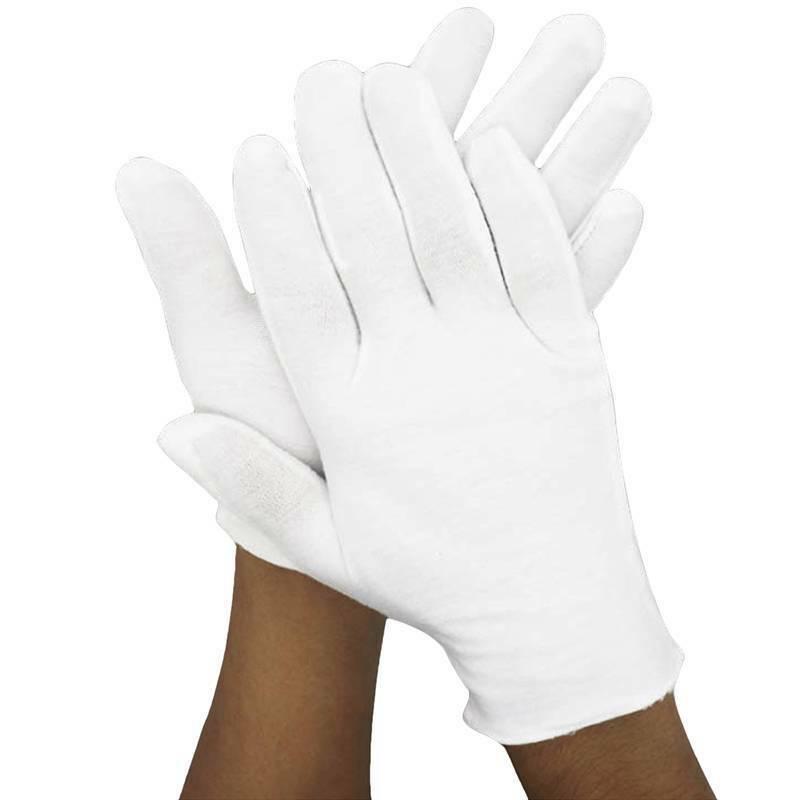 Белые хлопковые перчатки, дворецкий, специальная красота, официанты, фокусник, необходимые инструменты для работы