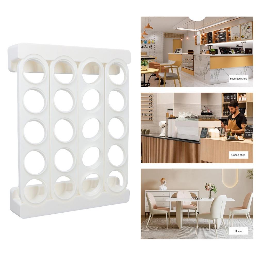 Wall Mountable Coffee Pod Holder 20 Pods Capacity Coffee Capsule Organizer For Kitchen Countertop