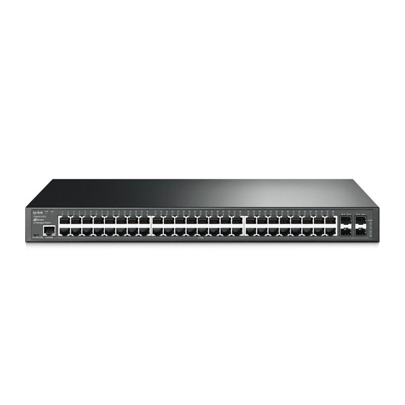 Tp-Link JetStream Managed Gigabit L2 Switch - 48 Ports with 4 SFP Slots-TL-SG3452