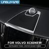 Новинка для volvo XC60 2018-2023, автомобильные аксессуары, наклейки из нержавеющей стали, приборная панель, центральная аудиосистема, декоративная