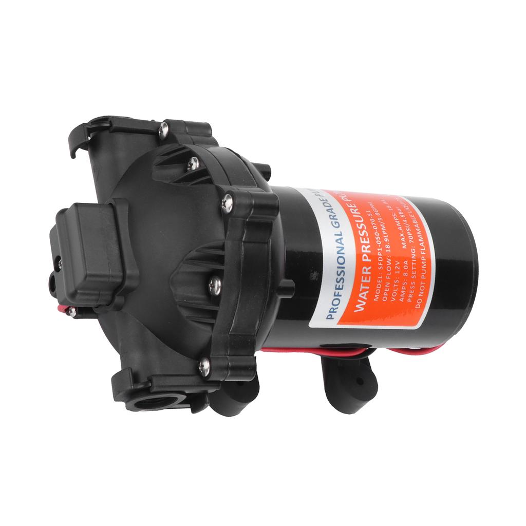 Water Pump Small Electric Reciprocating Self‑Priming Single Suction Multistage Impeller Household DC