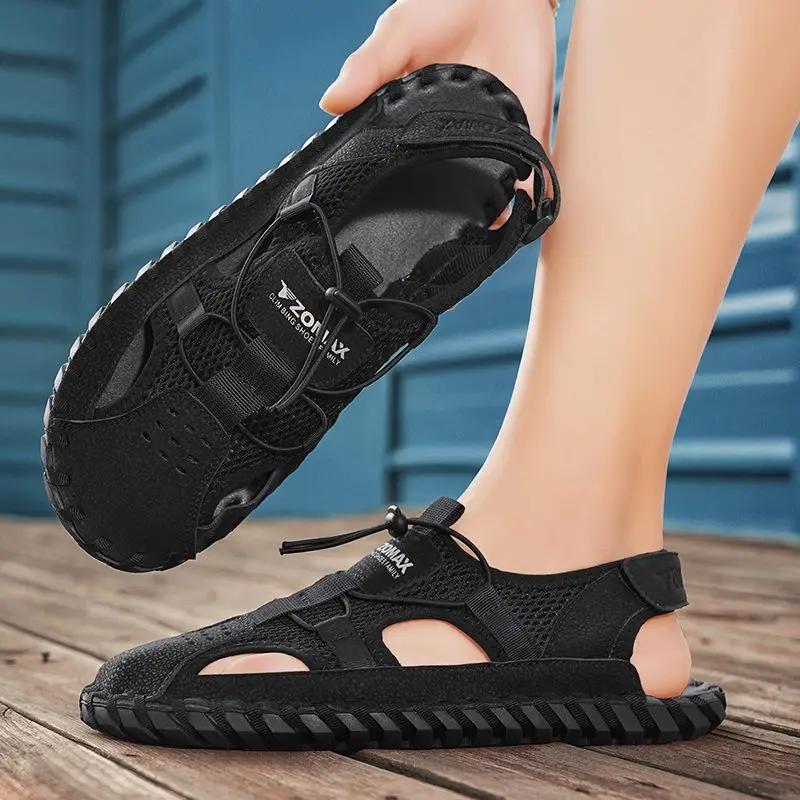 Outdoor Man Sandals New Design 2024 Running Sports Shoes for Men On Offer Non-slip Big Size High Quality Summer Low Price Trend