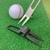Turf Tool Golf Divot Pitch Repairer Tool Pitchfork Golf Divot tool Golf Fork  Gift For Golfer