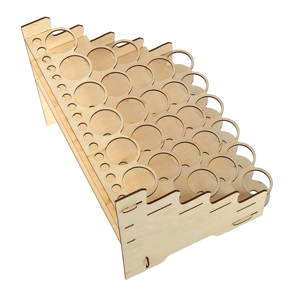 Модельный органайзер для красок, многослойный, изысканный, контейнер для красок, держатели для аксессуаров, самодельные пигменты, полка для хранения и организации использования