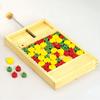 Bits and Pieces Mikado Rules Wooden Board Game Classic Wooden Landmine Board Family Game Board Dimensions X - - Game, - 11-1/2" 7"