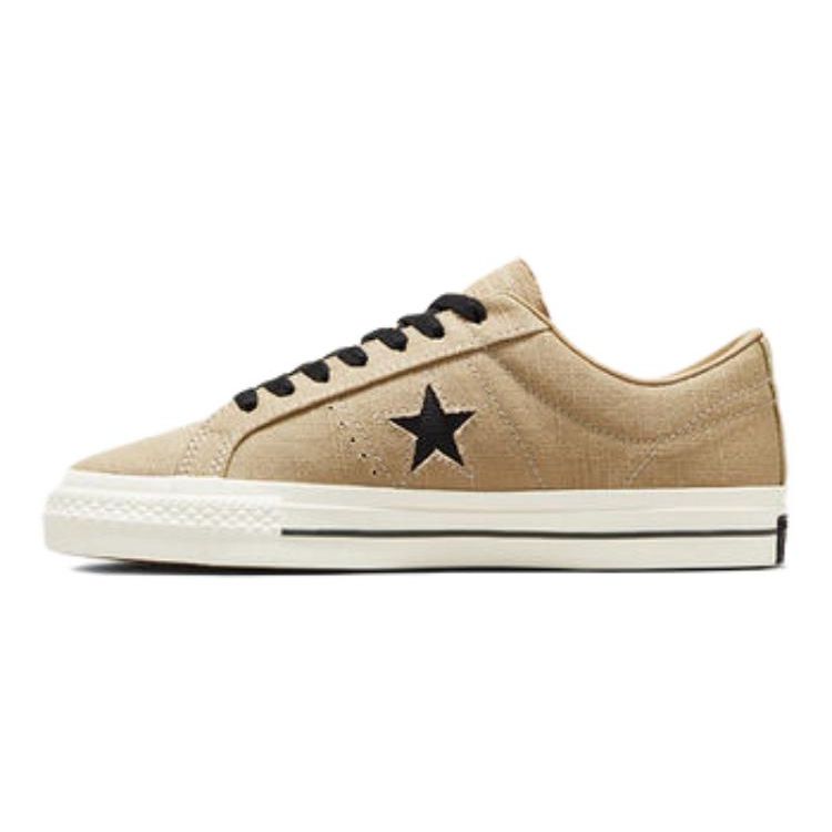 Converse One Star Pro Nomad Khaki Unisex Sneakers Tan Egret Black A04612C