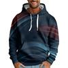 Men's Loose Printed Hooded Sweatshirt Men's Casual Fashion Sports Sweatshirt