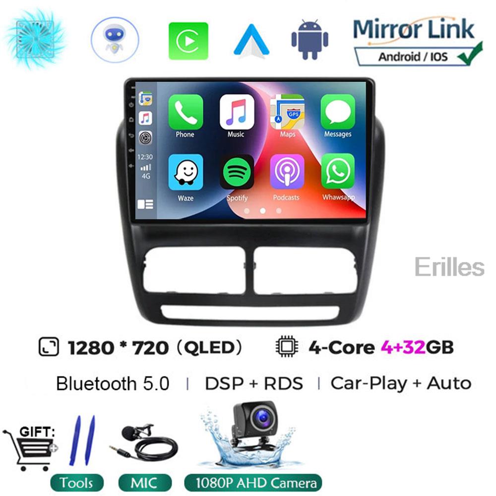 Android 14 автомобильное радио для FIAT DOBLO / OPEL COMBO TOUR 2010-2015 GPS Navi 1280*720 QLED DSP Carplay мультимедийный проигрыватель без DVD