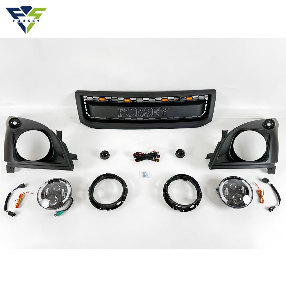 Grille with Lights for 2003-2009 Prado FJ120