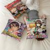 Japanese Anime MMaid SSama Cushion Cover Pillowcase Upholstery Sofa Throw Pillow Home Decor Pillowcas