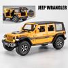 1:22 Jeeps Wrangler Rubicon Alloy Diecasts & Toy Vehicles Metal Toy Car Model Sound and light Pull back Collection Kids Toy Gift ALS1