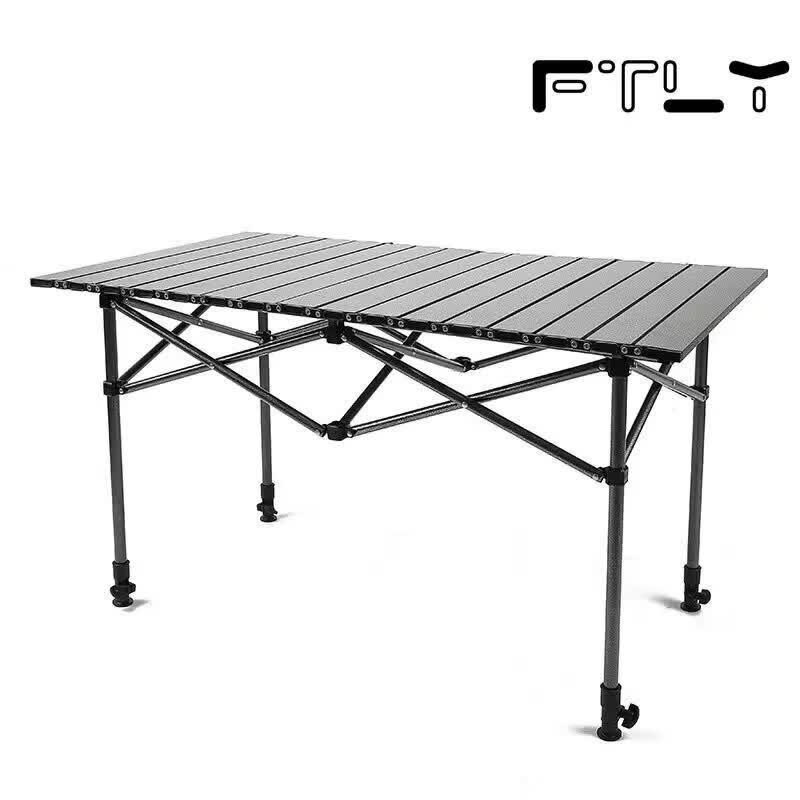 FTLY Outdoor Camping Adjustable Roll-up Table