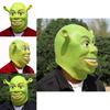 Маска Шрека Костюмный Аксессуар - Эластичный Дизайн Подходит для Всех Форм Головы для Хэллоуина Косплея Выступления