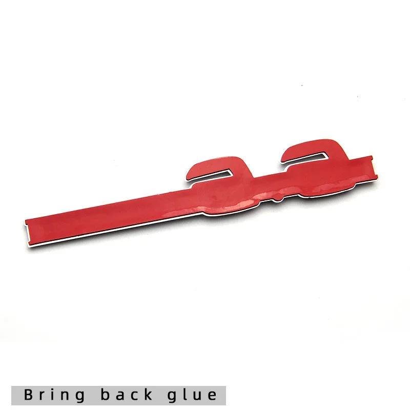 3d ABS Chrome Black Logo 3.2 5.5 6.5 6.3 A/m-g Emblem Sticker Car Fender Side Badge Accessories