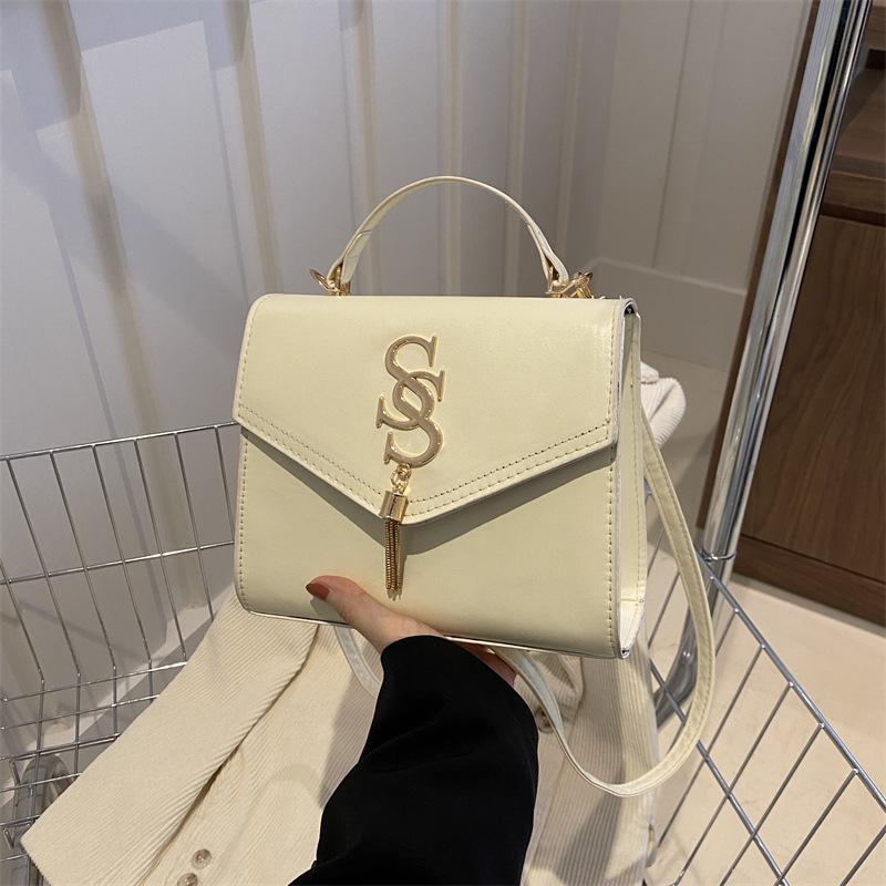 Модная простая сумка через плечо, повседневная женская сумка через плечо, новая стильная сумка, женская ретро-персонализированная маленькая квадратная сумка