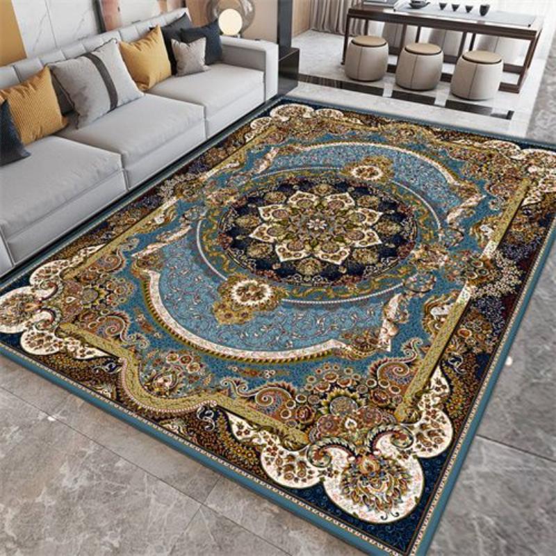 Европейский большой ковер для гостиной, напольный коврик в комнате, декор, украшение, ковер, украшение для спальни, дом, большой размер 180x200