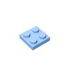 20 шт. Детали MOC 3022 94148 Пластина 2x2 Совместимые кубики DIY Сборка Строительные блоки Частицы Детская головоломка Развивающая игрушка Подарок на день рождения