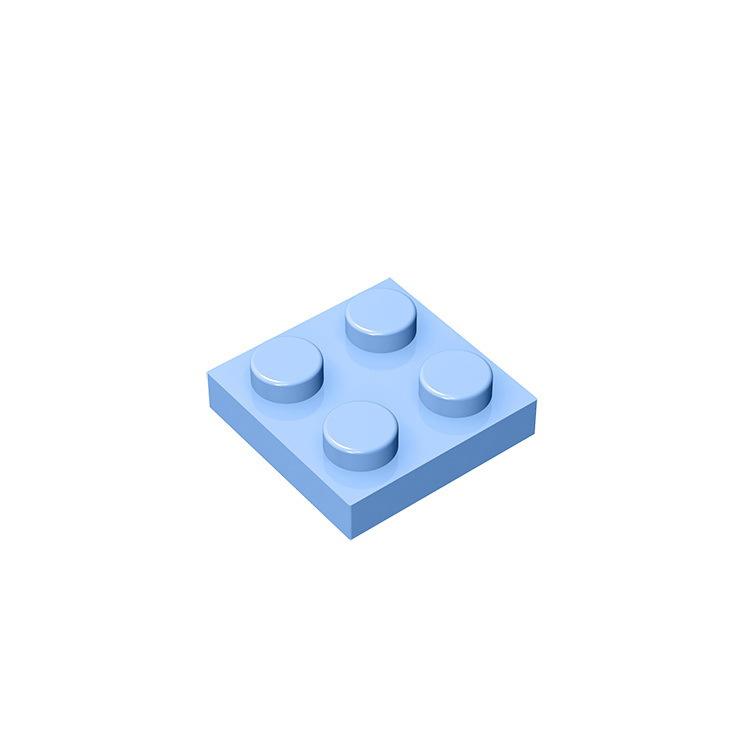 20 шт. Детали MOC 3022 94148 Пластина 2x2 Совместимые кубики DIY Сборка Строительные блоки Частицы Детская головоломка Развивающая игрушка Подарок на день рождения