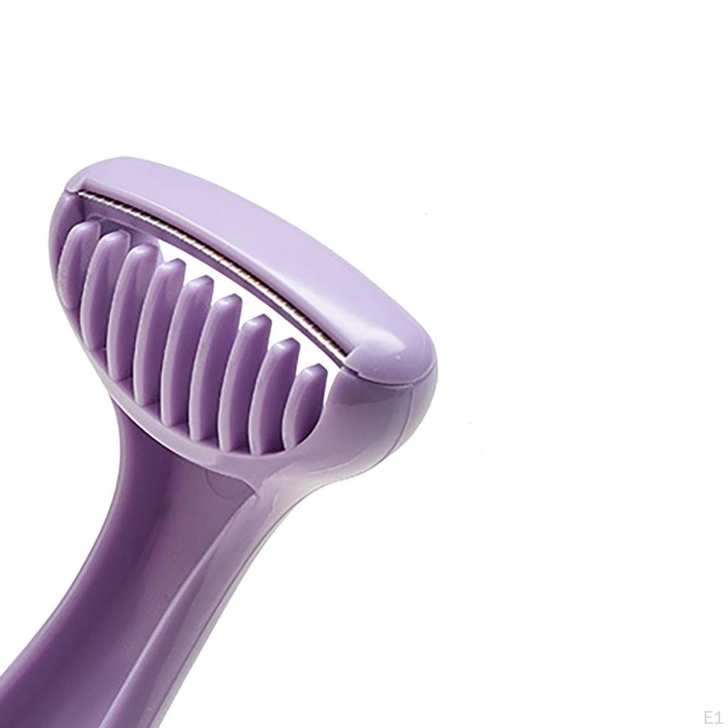 Инструмент для удаления волос на теле, практичный триммер для подмышек, лица, спины, фиолетовый