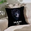 Cool MMan Truck Logo Throw Pillow Covers Pattern Cushion Cover Suitable For Sofa Bedroom Car Pillow Cover