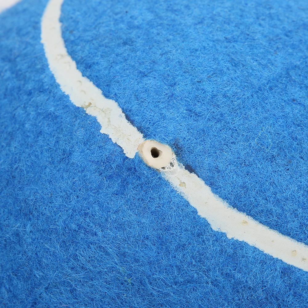 8 дюймов большой надувной резиновый теннисный мяч фирменная игрушка для домашних животных с сеткой для игры BlueBlue