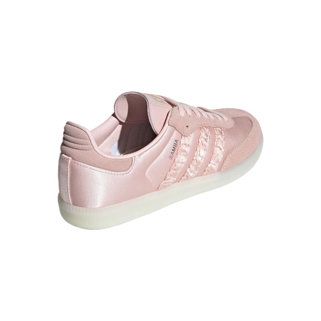 adidas Оригинальные SAMBA OG Амортизирующие Низкие Кеды для Скейтборда Женские Светло-розовые HQ5158