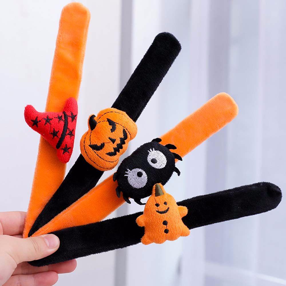 Bracelet Easter Stuffed Toy Shake Wristbands Hand Pat Circle Hands Clap Circle Pumpkin Buckle Ring