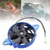 Electric Cooling Fan 4 Inch Easy Installation Aluminum Alloy Radiator for 125cc - 250cc