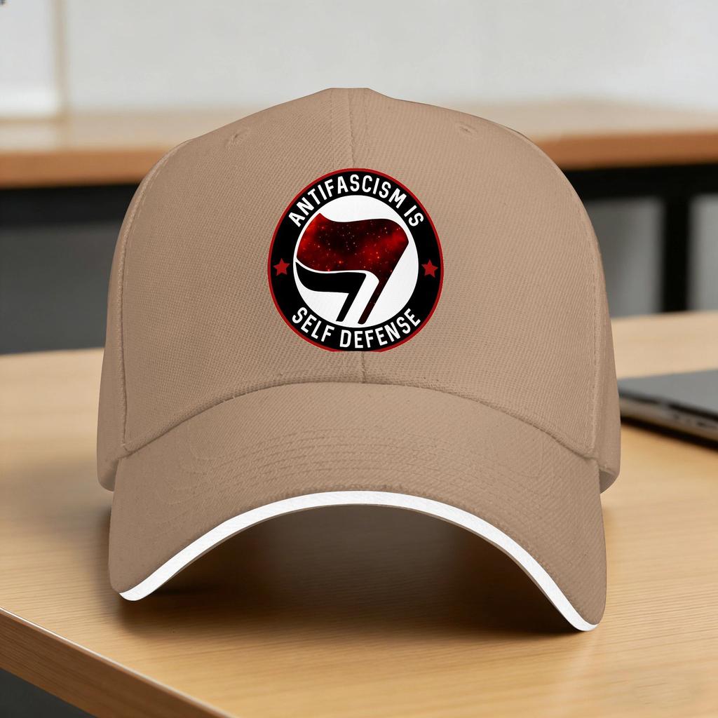 Antifa Anarcho Casual Baseball Cap  Outdoor Gym Trucker Hat Summer SunProof UnisexTeens Trendy Baseball Caps