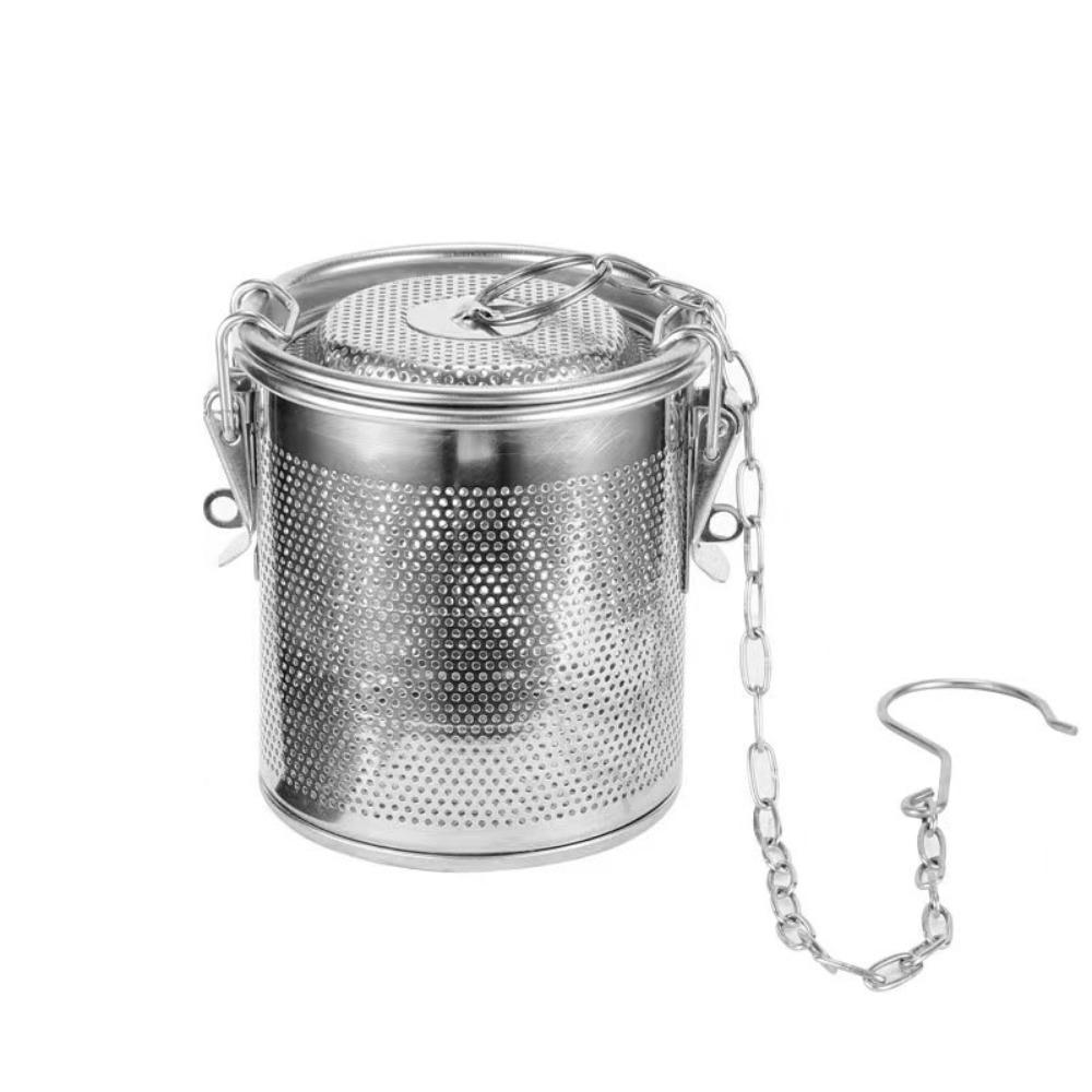 304 Stainless Steel Stew Seasoning Strainer Fine Mesh Spices Strainer Tea Ball Infuser Hot Pot