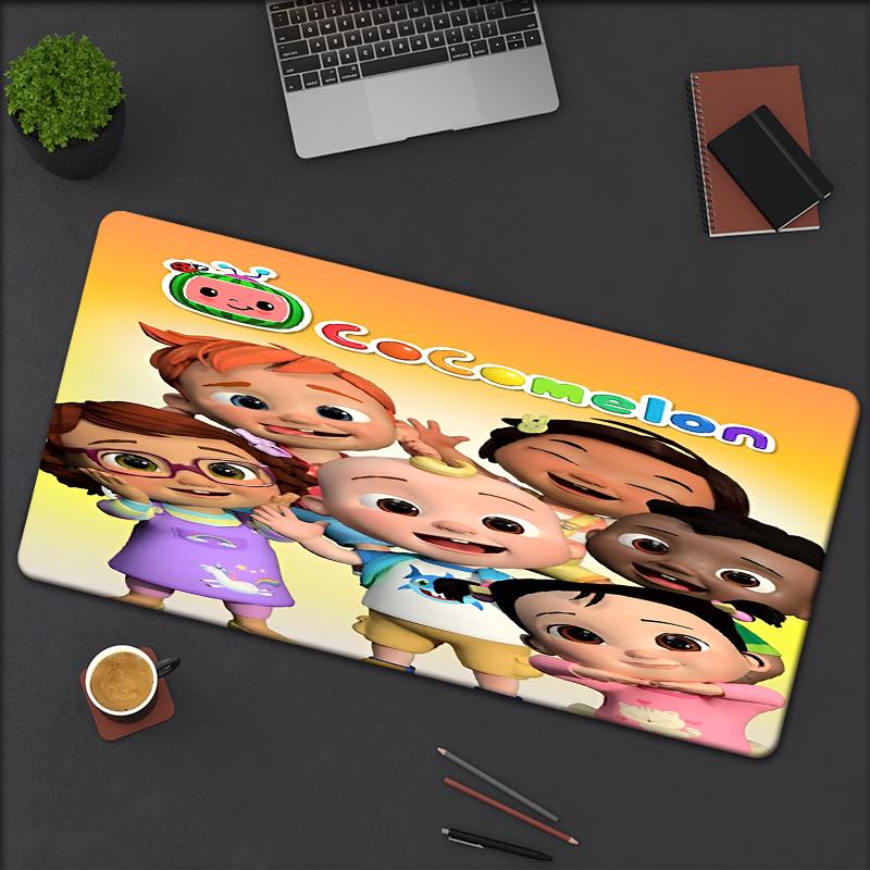 Cocomelon Theme Mouse Pad, Non Slip Rubber Base, Multifunctional Office & Home Decor, Perfect for Workspace Personalization.
