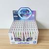 6-Color Large Capacity Fluorescent Glitter Pens with Oblique Tips for Journaling and DIY Projects