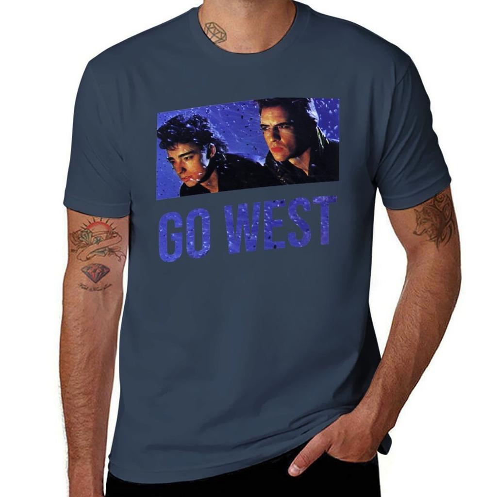 Go West TShirt Plus Size Gym Sports TShirt
