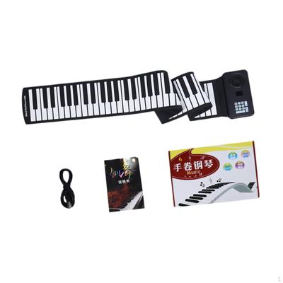 88 клавиш Roll Up Piano Обучающая электронная рука для подарка