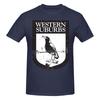 Funny Western Suburbs Magpies Retro Unisexs Printed TShirt Unisex T shirtVintage