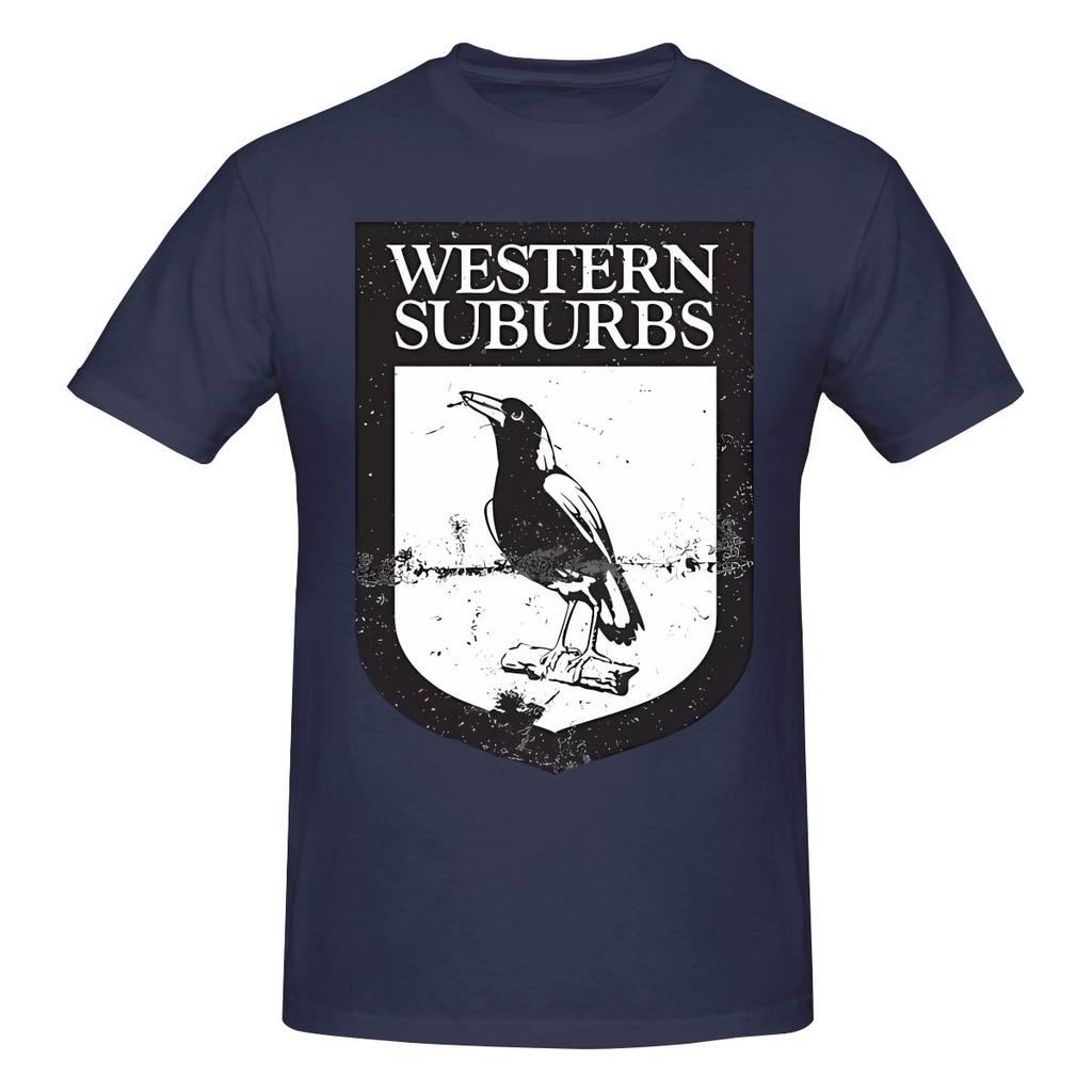 Funny Western Suburbs Magpies Retro Unisexs Printed TShirt Unisex T shirtVintage