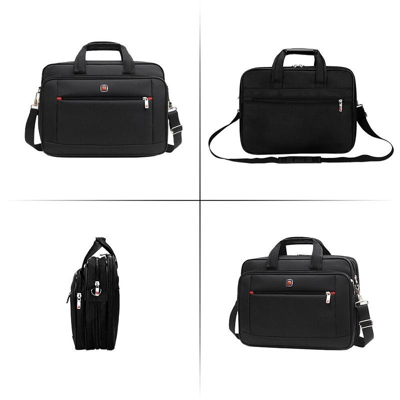 Мужской портфель, рабочая сумка, сумка через плечо, деловая сумка для ноутбука 15,6 дюйма
