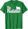 The Pomfather Pomeranian Dog Lover Mens Graphic Tee Short Sleeve Cotton Casual TShirt