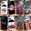 Чехол для iPhone 16 15 13 11 12 14 Pro Max XS XR X Plus 13 mini из серии «Академия Амбрелла» Мягкий чехол Fundas Capa Shell
