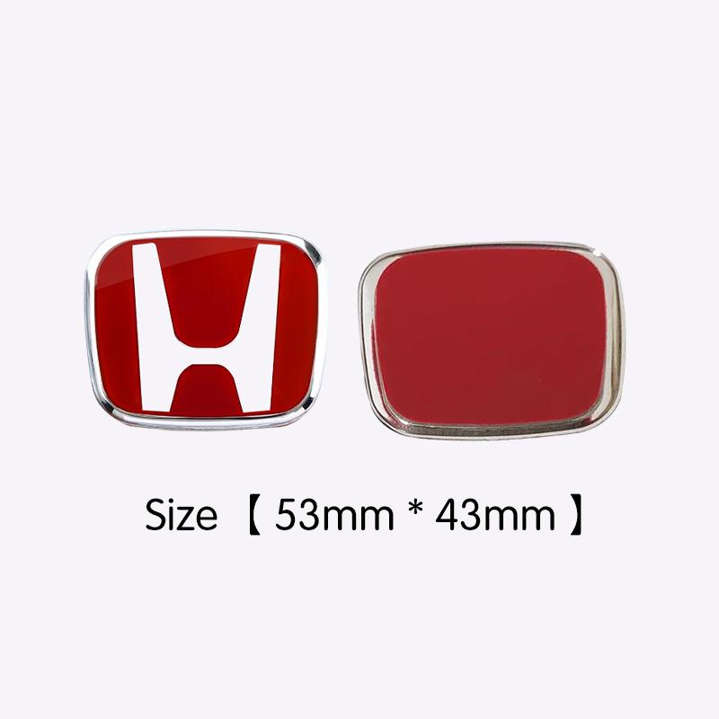 mkbn8 Car Steering Wheel Center Badge Sticker For Honda Mugen TypeR Fit Jazz GK5 Civic Type-R CRV Pilot Accord City HRV XRV Odyssey