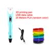 3D Ручка Печать Карандаши Художественный Ремесленный Принтер PLA Нить 3D Рисунок Печать Для Детей Творческий Для Рисования Краска Подарки На День Рождения Праздник
