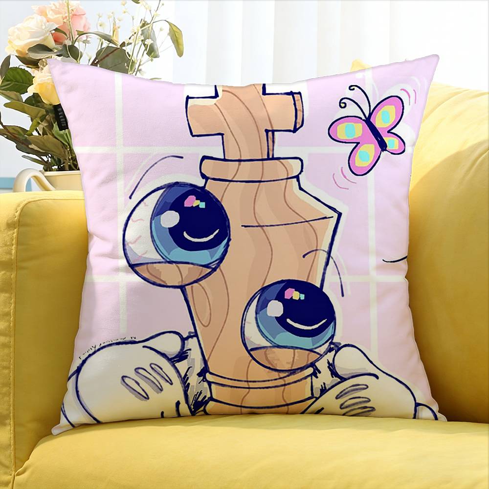 Cartoon KKinger Various Sizes Square Pillow Case For Car Home Bedchamber Decor