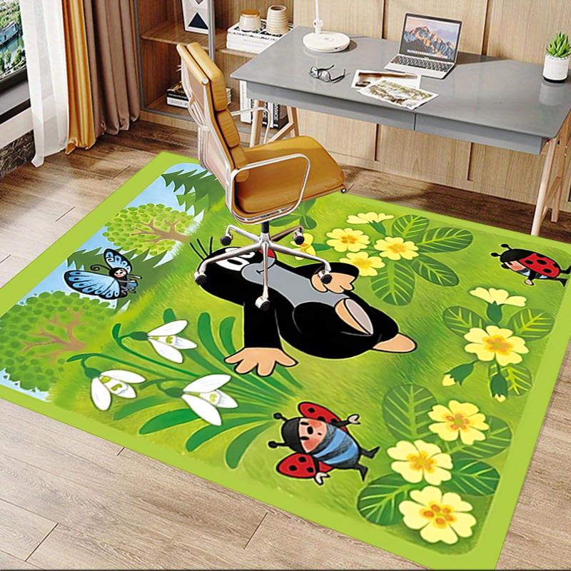 Springtime Adventures Nature Carpet For Playroom Bedroom Living Room Sofa Home Decorkids Game Area Rug Nonslip Floor Mat