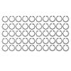 50PCS 1.3mm AC Compressor Clutch Snap Ring Black Iron Precise Fit for 10S AC Compressor Clutch