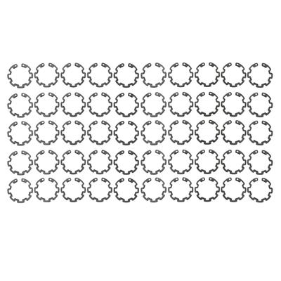 50 шт. 1,3 мм стопорное кольцо муфты компрессора переменного тока из черного железа, точная посадка для муфты компрессора переменного тока 10S