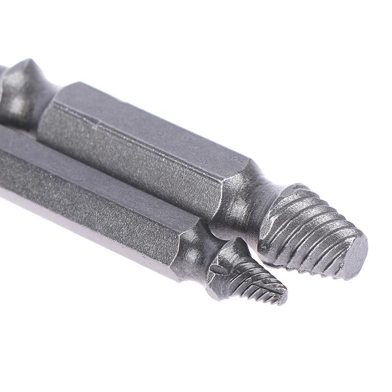 6Pcs/Set Portable Broken Bolt Remover Tool Universal Damaged Screw Extractor Speed Out Drill Bits