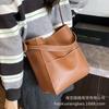 Handbag Bag Women's 2025 New Trendy Fashion Versatile Shoulder Bag High-end Light Luxury Niche Messenger Bucket Bag
